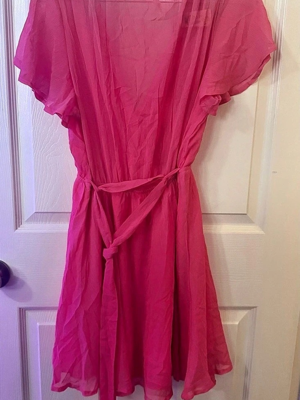 Pink Mini Dress Size Large - Picture 3 of 4